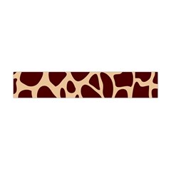 Animal Print Girraf Patterns Premium Plush Fleece Scarf (mini) by Ket1n9