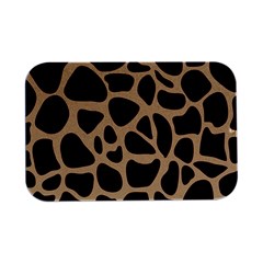 Animal Print Girraf Patterns Open Lid Metal Box (silver)  