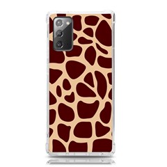 Animal Print Girraf Patterns Samsung Galaxy Note 20 Tpu Uv Case by Ket1n9