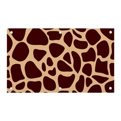 Animal Print Girraf Patterns Banner And Sign 5  X 3  by Ket1n9