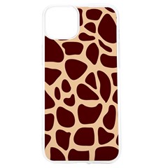 Animal Print Girraf Patterns Iphone 15 Tpu Uv Print Case by Ket1n9