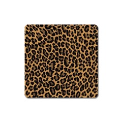 Tiger Skin Art Pattern Square Magnet by Ket1n9