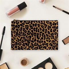 Tiger Skin Art Pattern Cosmetic Bag (medium) by Ket1n9