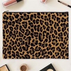 Tiger Skin Art Pattern Cosmetic Bag (xxxl) by Ket1n9