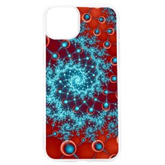 Fractal Pattern Background Iphone 15 Pro Tpu Uv Print Case by Ket1n9