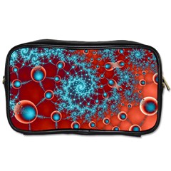 Fractal Pattern Background Toiletries Bag (two Sides) by Ket1n9