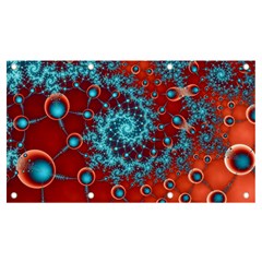 Fractal Pattern Background Banner And Sign 7  X 4  by Ket1n9