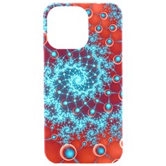 Fractal Pattern Background Iphone 15 Pro Max Black Uv Print Pc Hardshell Case by Ket1n9