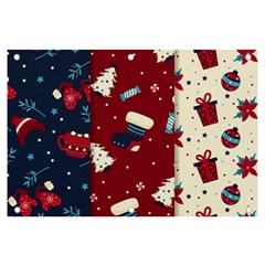 Flat Design Christmas Pattern Collection Art Banner And Sign 6  X 4  by Ket1n9