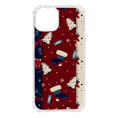 Flat Design Christmas Pattern Collection Art Iphone 14 Tpu Uv Print Case by Ket1n9