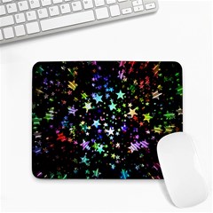 Christmas Star Gloss Lights Light Small Mousepad by Ket1n9