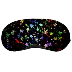 Christmas Star Gloss Lights Light Sleep Mask by Ket1n9