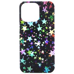 Christmas Star Gloss Lights Light Iphone 15 Pro Max Black Uv Print Pc Hardshell Case by Ket1n9