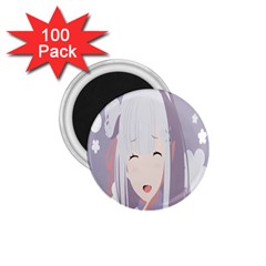 Emilia Rezero 1 75  Magnets (100 Pack)  by Azkajaya