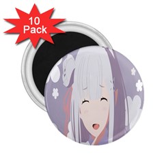 Emilia Rezero 2 25  Magnets (10 Pack) 