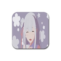 Emilia Rezero Rubber Coaster (square)