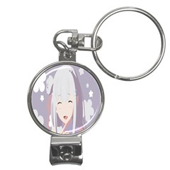 Emilia Rezero Nail Clippers Key Chain