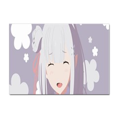 Emilia Rezero Sticker A4 (100 Pack) by Azkajaya