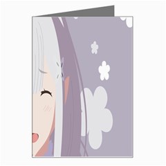 Emilia Rezero Greeting Card by Azkajaya