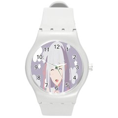 Emilia Rezero Round Plastic Sport Watch (m)