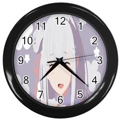 Emilia Rezero Wall Clock (black)