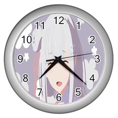 Emilia Rezero Wall Clock (silver)