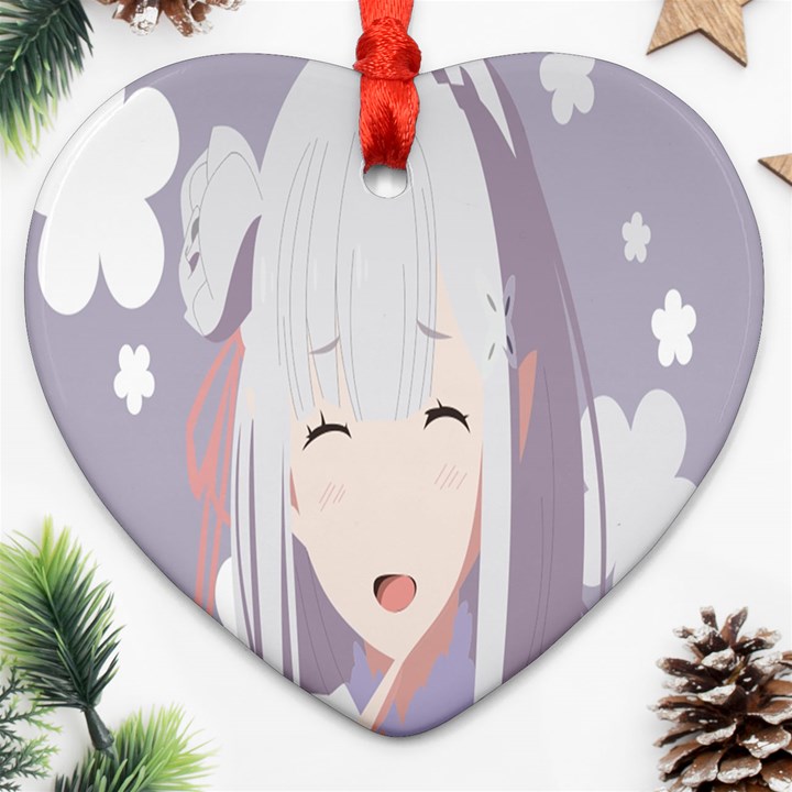 Emilia Rezero Ornament (Heart)