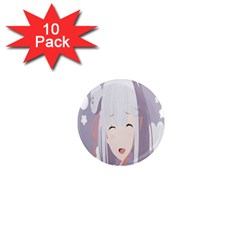 Emilia Rezero 1  Mini Magnet (10 Pack) 