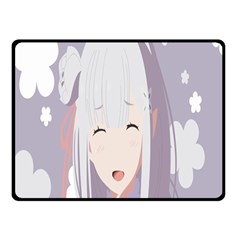 Emilia Rezero Two Sides Fleece Blanket (small)