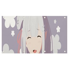 Emilia Rezero Banner And Sign 7  X 4  by Azkajaya