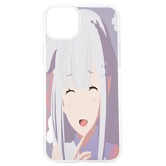 Emilia Rezero Iphone 15 Pro Tpu Uv Print Case by Azkajaya