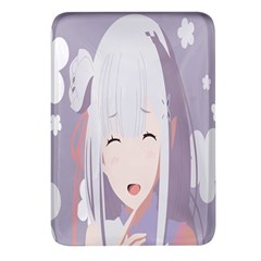 Emilia Rezero Rectangular Glass Fridge Magnet (4 Pack) by Azkajaya