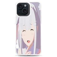 Emilia Rezero Iphone 15 Plus Tpu Uv Print Case