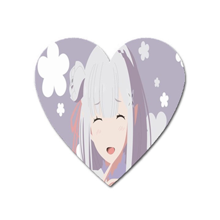 Emilia Rezero Heart Magnet