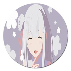 Emilia Rezero Magnet 5  (round)