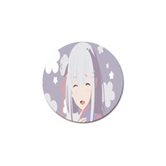 Emilia Rezero Golf Ball Marker by Azkajaya