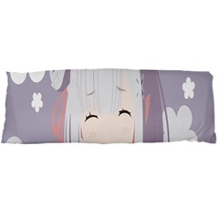 Emilia Rezero Body Pillow Case Dakimakura (two Sides) by Azkajaya