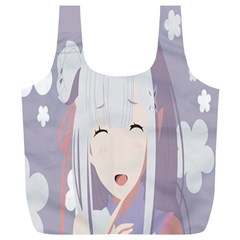 Emilia Rezero Full Print Recycle Bag (xl) by Azkajaya