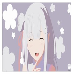 Emilia Rezero Square Satin Scarf (36  X 36 ) by Azkajaya