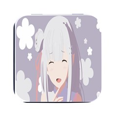 Emilia Rezero Square Metal Box (black) by Azkajaya