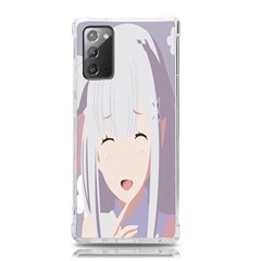 Emilia Rezero Samsung Galaxy Note 20 Tpu Uv Case by Azkajaya