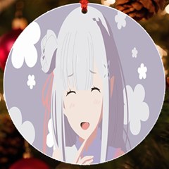 Emilia Rezero Uv Print Acrylic Ornament Round