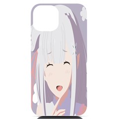 Emilia Rezero Iphone 14 Black Uv Print Case by Azkajaya