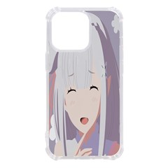 Emilia Rezero Iphone 13 Pro Tpu Uv Print Case by Azkajaya