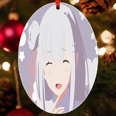 Emilia Rezero Uv Print Acrylic Ornament Oval