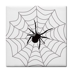 Spider Web Tile Coaster