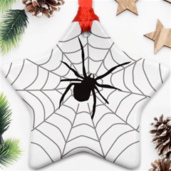 Spider Web Ornament (star) by Azkajaya