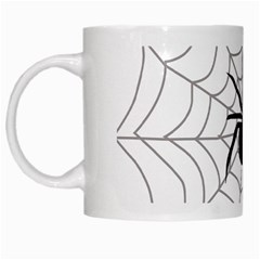 Spider Web White Mug