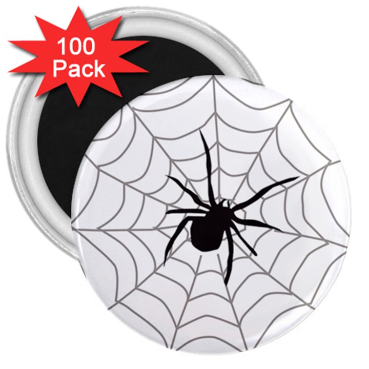 Spider Web 3  Magnets (100 pack)