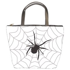 Spider Web Bucket Bag